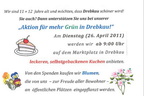 2011.04.26 - Aktion für mehr GRÜN in Drebkau!