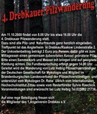 4. Drebkauer Pilzwanderung