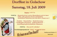 Dorffest in Golschow