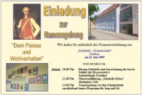Namensgebung Schiebell