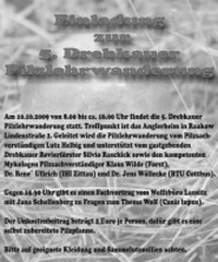 5. Drebkauer Pilzwanderung