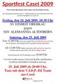 Sportfest in Casel