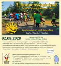 3. Sonnenscheinlauf am Gräbendorfer See