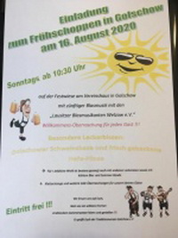 Traditioneller Frühschoppen in Golschow