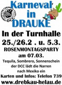 Karneval beim DCC
