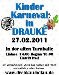 Kinder Karneval in Drebkau