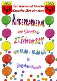 Kinderkarneval in Kausche