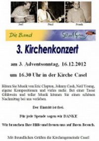 3. Kirchenkonzert in Casel