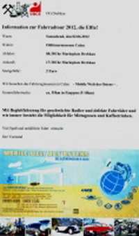 Fahrradtour der IGBCE