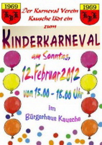 Kinderkarneval in Kausche