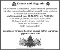 Kommt und singt mit!