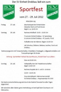 Sportfest in Drebkau