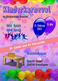 Kinderkarneval beim KVK e.V.