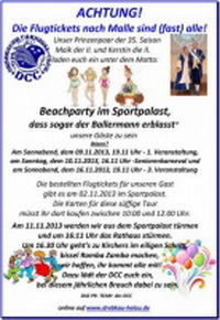 Carneval beim DCC