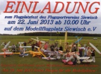 Flugplatzfest in Siewisch
