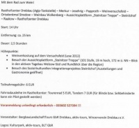 Mit dem Rad zum Wein.