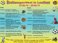Breitensportfest in Leuthen
