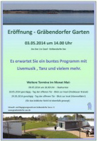 Eröffnung - Gräbendorfer Garten