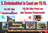 5. Erntedankfest in Casel