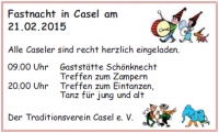 Fastnacht in Casel