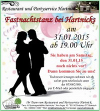 Fastnachtstanz bei Hartnicks