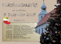 Nikolausmarkt auf dem historischen Marktplatz Drebkau
