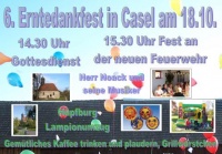 6. Erntedankfest in Casel