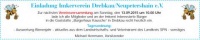 Vereinsversammlung Imkerverein Drebkau/Neupetershain