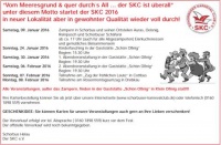 “Vom Meeresgrund & quer durch`s All … der SKC ist überall” unter diesem Motto startet der SKC 2016