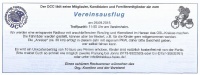 Vereinsausflug des DCC