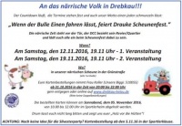 2.Veranstaltung DCC – alte Turnhalle (Kartenvorverkauf)