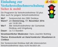 Verkehrsteilnehmerschulung