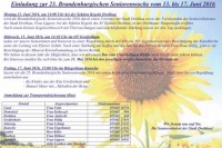 Einladung zur 23. Brandenburgischen Seniorenwoche