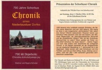 Präsentation der Schorbuser Chronik