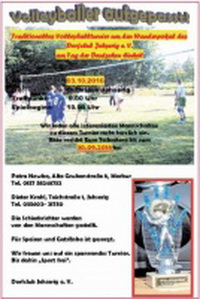 Volleyballer aufgepasst!