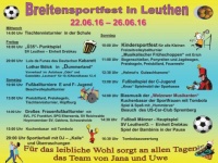 Dorf- und Breitensportfest in Leuthen