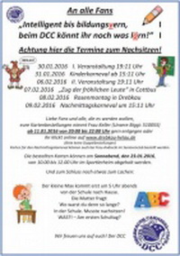 'Zug der fröhlichen Leute' in Cottbus