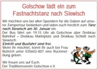 Fastnachtstanz in Siewisch
