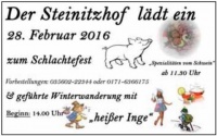 Winterwanderung mit „heißer Inge“