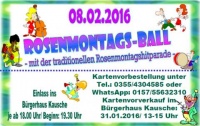 ROSENMONTAGS-BALL