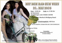 Radttour  „Mit dem Rad zum Wein“– Winzerverein Drebkau e.V.