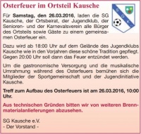 Osterfeuer