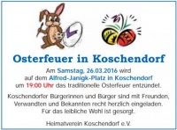Osterfeuer