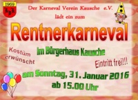 Rentnerkarneval in Kausche