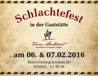 Schlachtefest