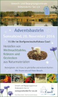 Adventsbasteln im UBZ