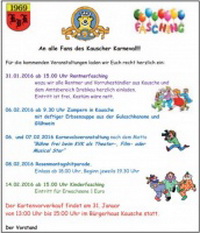 Zampern in Kausche