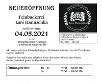 Neueröffnung: Feinbäckerei L. Hanuschka