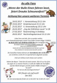 Karneval beim DCC - Nachmittagskarneval