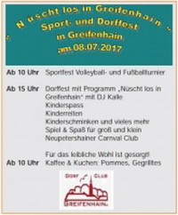 Sport- und Dorffest